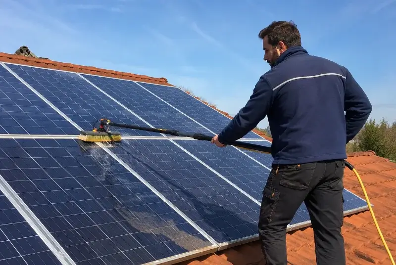 Nettoyage et entretien de panneaux solaires à Ittenheim